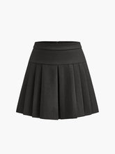 Versatile Pleated Mini Skirt